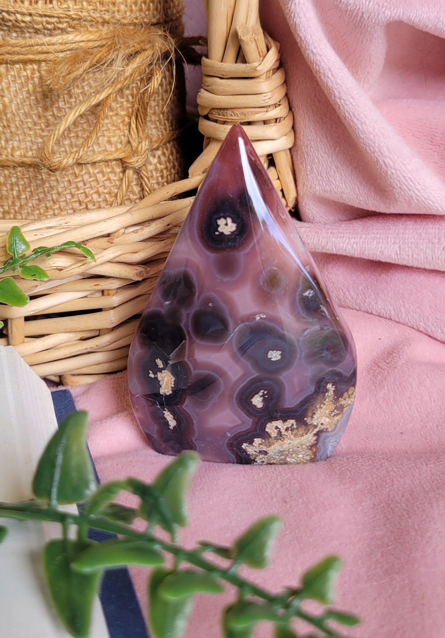 HQ Moody swazi agate freeform